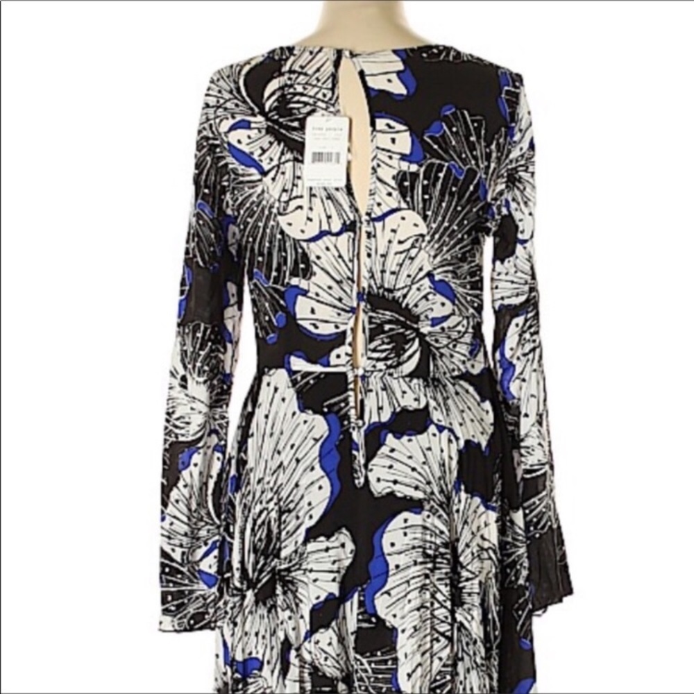 SOLD Free People First Kiss Boho Maxi Floral Dress - Picture 3 of 4